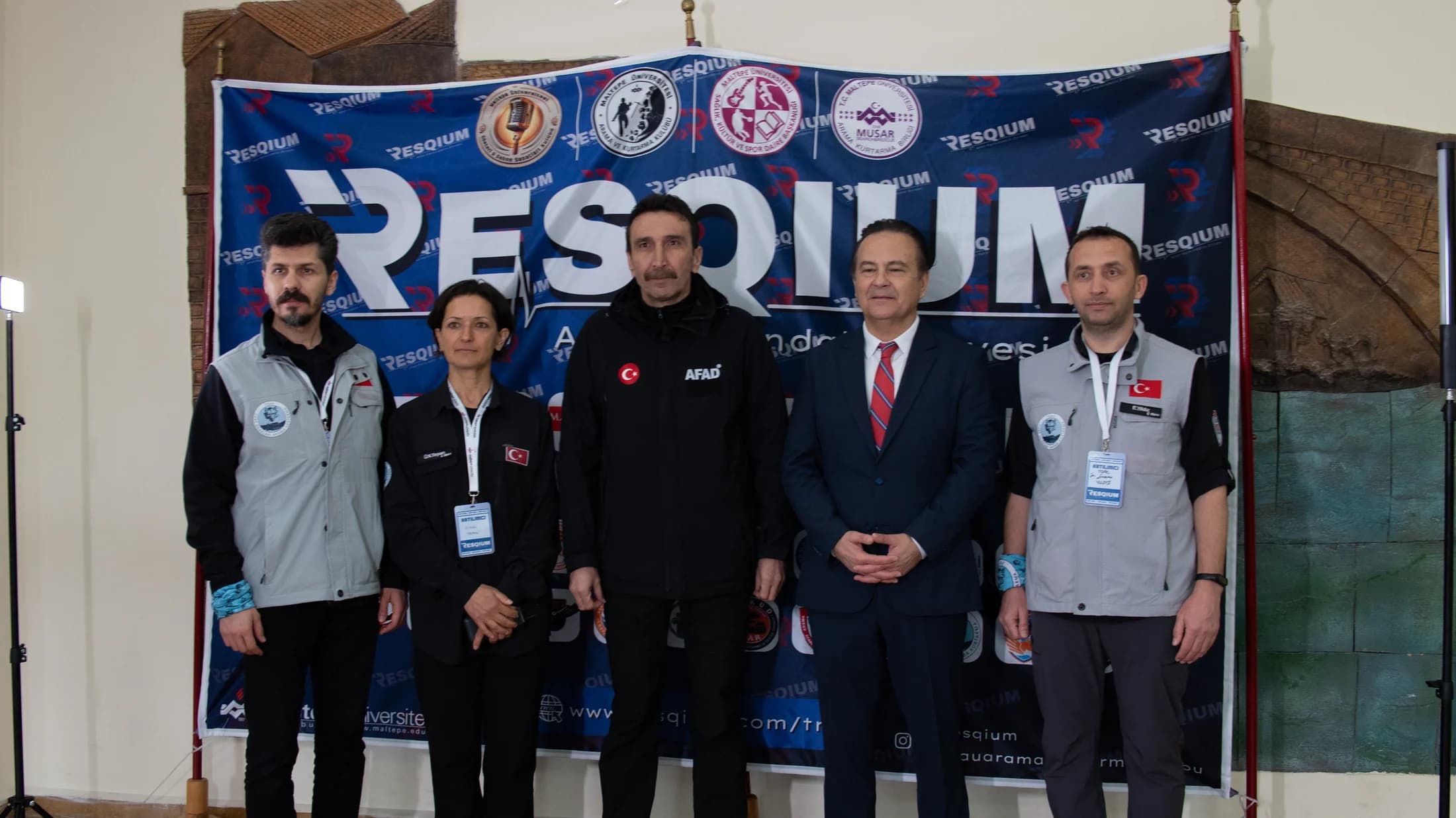 AFAD and search and rescue teams at the RESQIUM venue